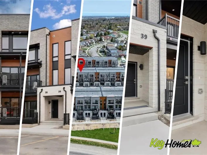 Row / Townhouse for sale: 525 ERINBROOK Drive Unit# B039, Kitchener