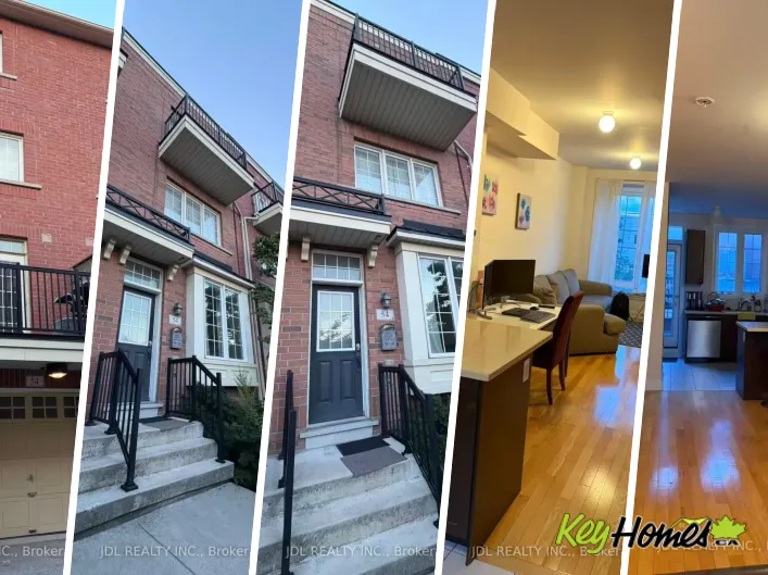 Row / Townhouse for sale: 54 RAFFEIX LANE, Toronto