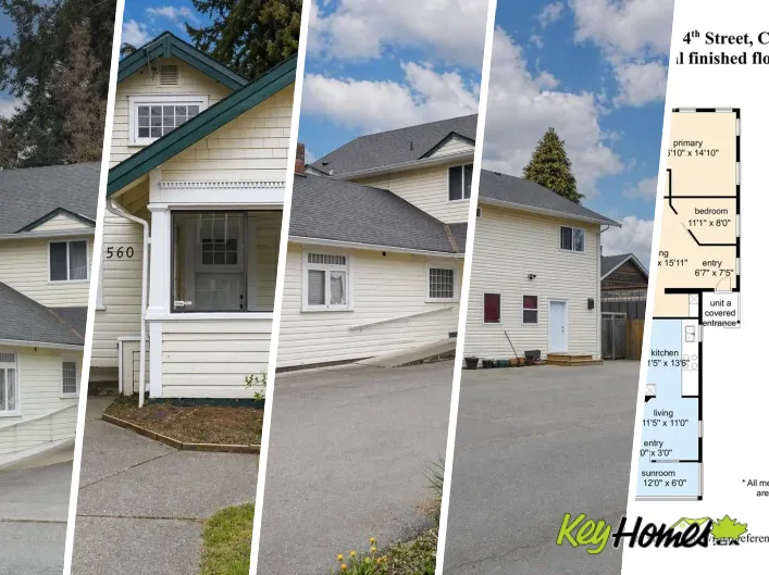 Triplex for sale: 560 4th St, Courtenay