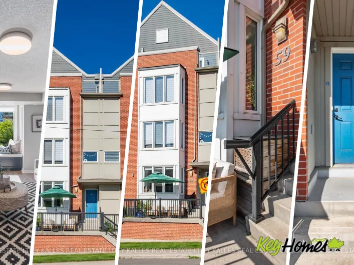 Row / Townhouse for sale: 59 CARROLL STREET, Toronto