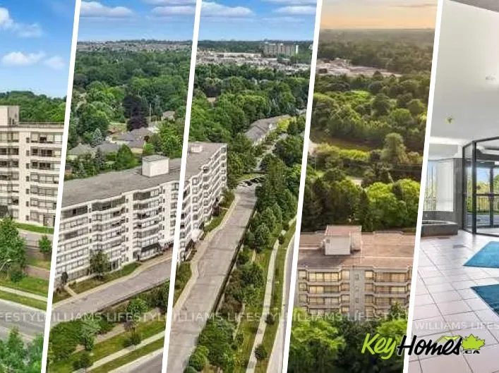 Apartment for sale: 602 - 521 RIVERSIDE DRIVE, London North