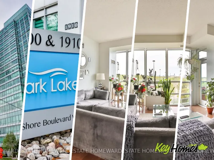 Apartment for rent: 608 - 1900 LAKE SHORE BOULEVARD W, Toronto