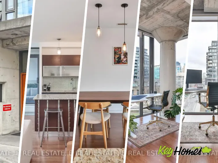 Apartment for rent: 614 - 10 MORRISON STREET, Toronto