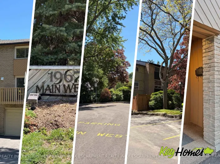 Row / Townhouse for sale: 7 - 1967 MAIN STREET W, Hamilton