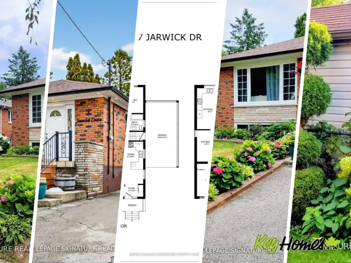 House for sale: 7 JARWICK DRIVE, Toronto