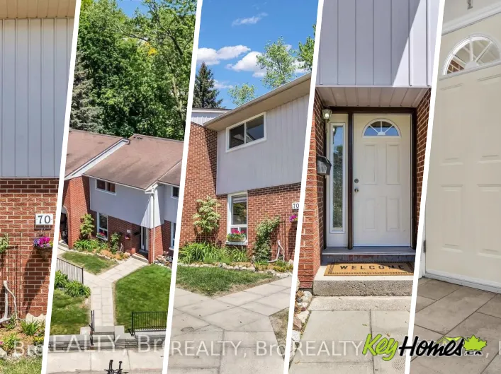 Row / Townhouse for sale: 70 - 49 RHONDA ROAD, Guelph