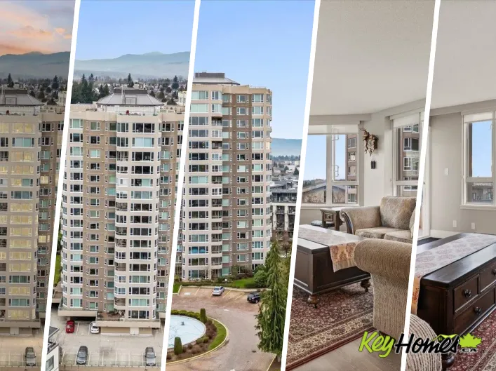 Apartment for sale: 701 3170 GLADWIN ROAD, Abbotsford