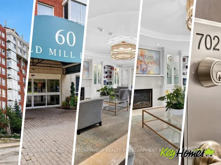 Apartment for sale: 702 - 60 OLD MILL ROAD, Oakville
