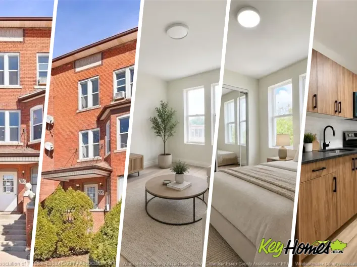 Apartment for rent: 706 MARENTETTE AVENUE Unit# 1, Windsor