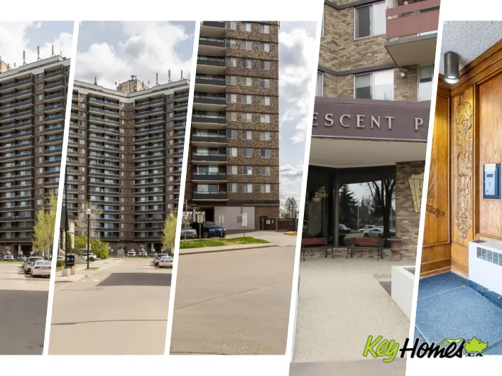 Apartment for sale: #708 13910 STONY PLAIN RD NW, Edmonton