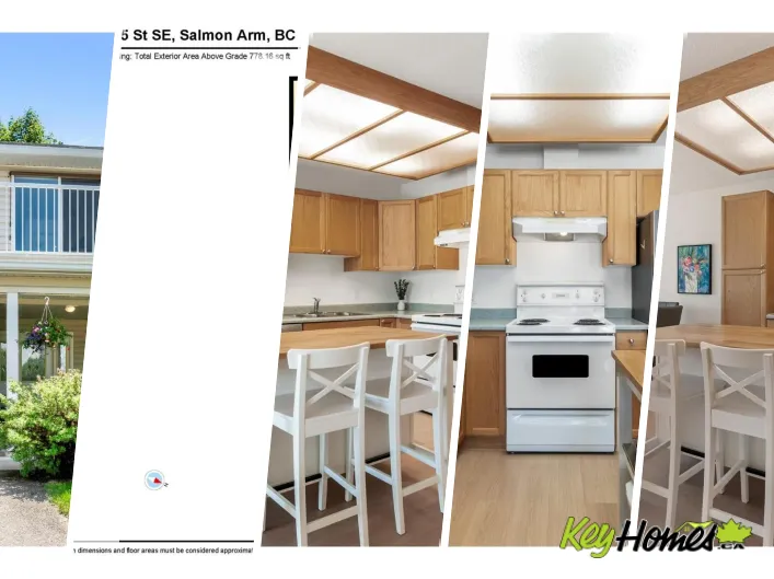 Row / Townhouse for sale: 71 25 Street SE Unit# 3, Salmon Arm
