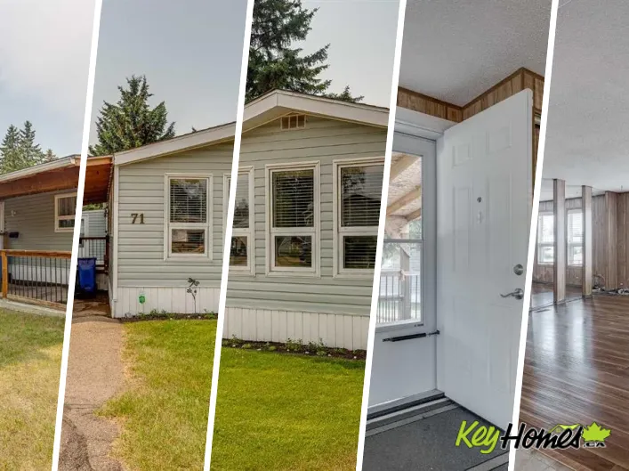 Mobile Home for sale: 71 Parkside Avenue, Red Deer