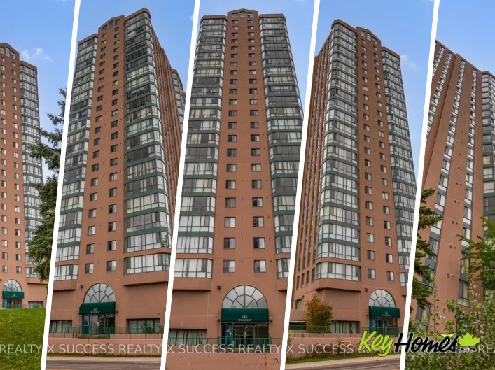 Apartment for rent: 713 - 145 HILLCREST AVENUE, Mississauga