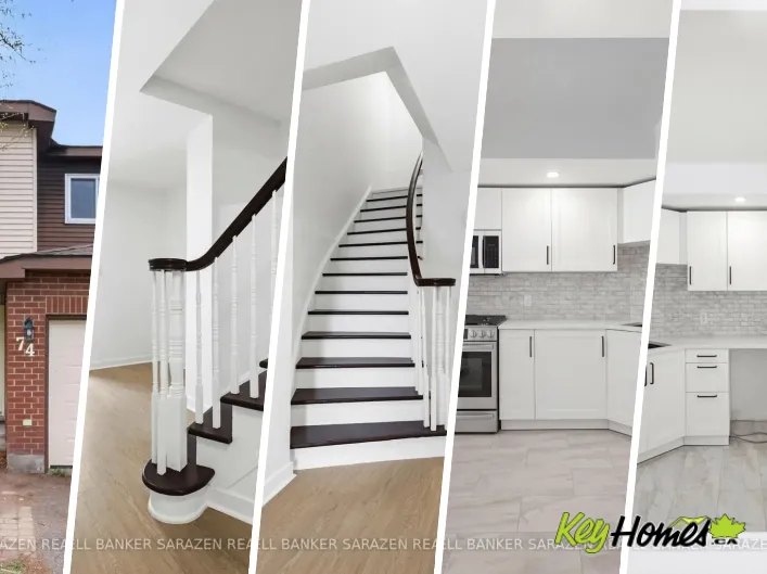 Row / Townhouse for sale: 74 SHEARER CRESCENT, Ottawa
