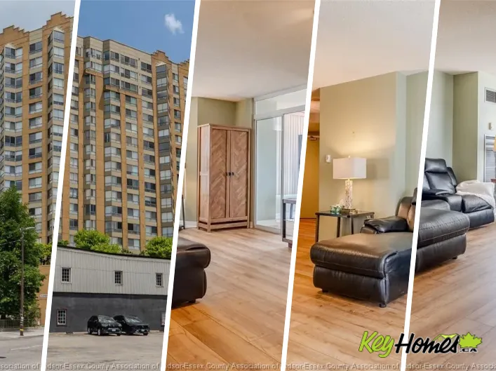 Apartment for sale: 75 RIVERSIDE DRIVE E Unit# 1609, Windsor