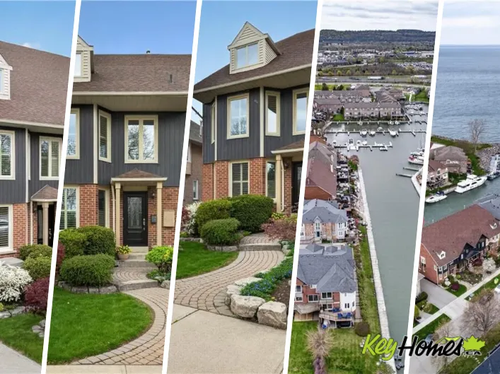 Row / Townhouse for sale: 77 SUNVALE Place, Stoney Creek
