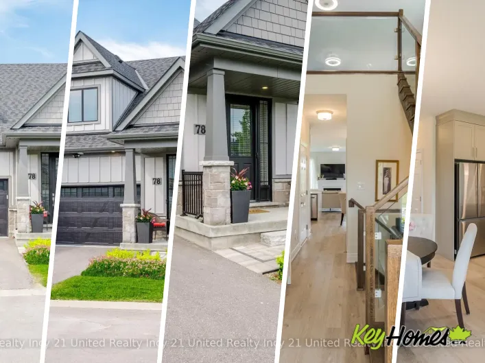 Row / Townhouse for sale: 78 - 80 MARSH AVENUE, Peterborough