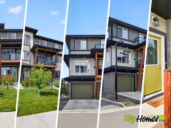 Row / Townhouse for sale: 79, 230 Seton Passage SE, Calgary