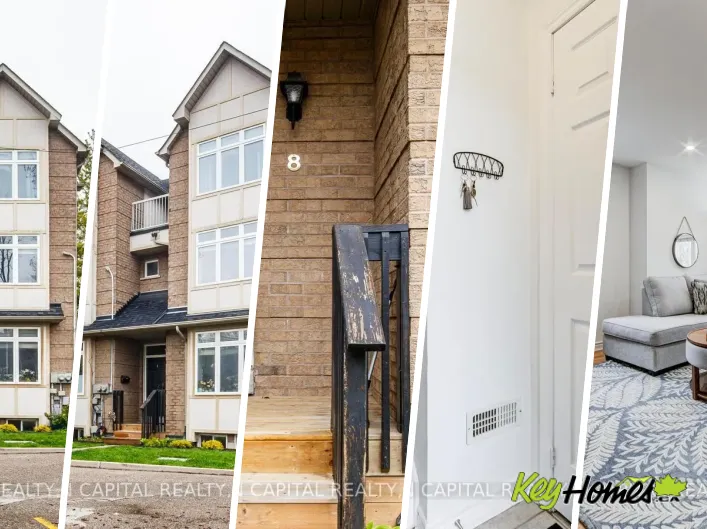 Row / Townhouse for sale: 8 - 1 BASTEDO AVENUE, Toronto