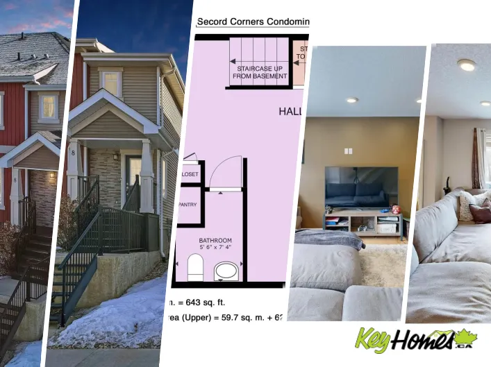 Row / Townhouse for sale: #8 9535 217 ST NW, Edmonton