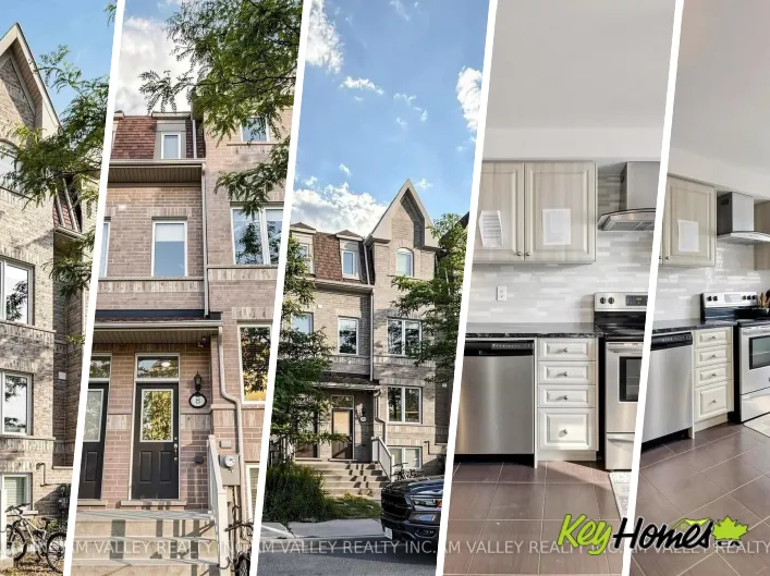 Row / Townhouse for sale: 8 ZEZEL WAY, Toronto