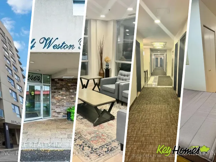 Apartment for rent: 808 - 2464 WESTON ROAD, Toronto