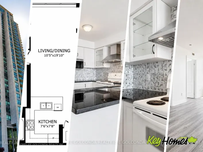 Apartment for rent: 809 - 60 BRIAN HARRISON WAY, Toronto