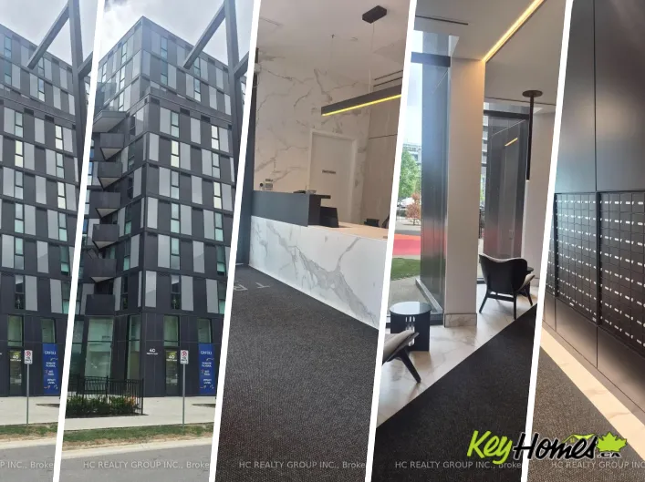 Apartment for rent: 812 - 30 TRETTI WAY, Toronto