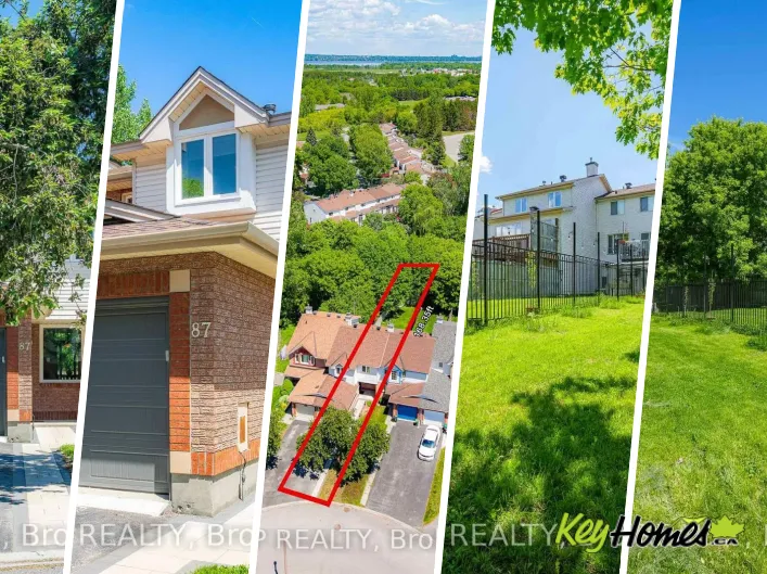 Row / Townhouse for sale: 87 BANCHORY CRESCENT, Ottawa