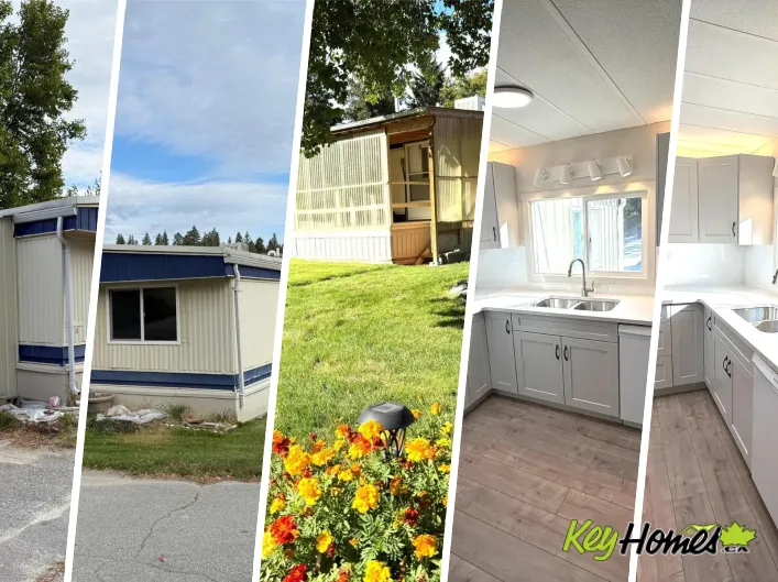 Manufactured Home for sale: 8712 Steuart Street Unit# 56, Summerland
