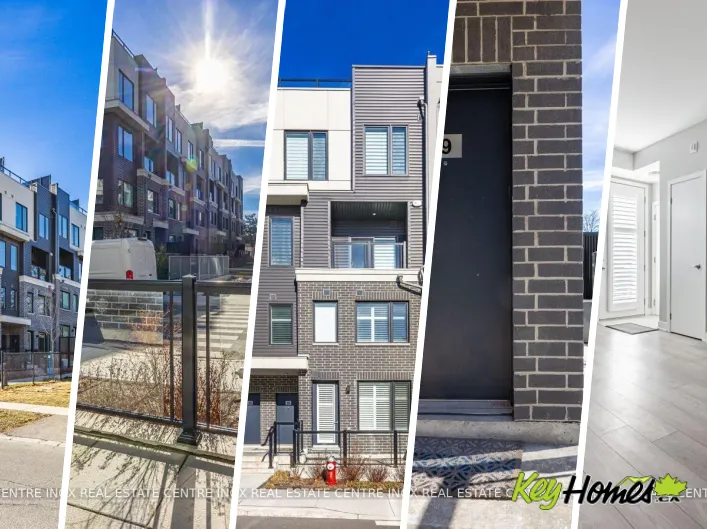 Row / Townhouse for rent: 9 - 3473 WIDDICOMBE WAY, Mississauga