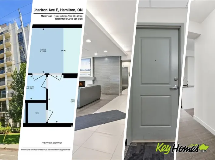 Apartment for rent: 90 CHARLTON Avenue W Unit# 201, Hamilton
