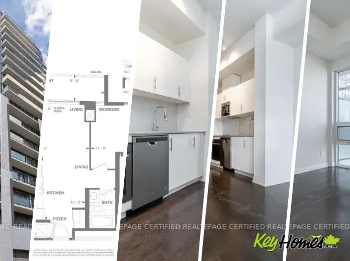 Apartment for rent: 919 - 460 ADELAIDE STREET E, Toronto