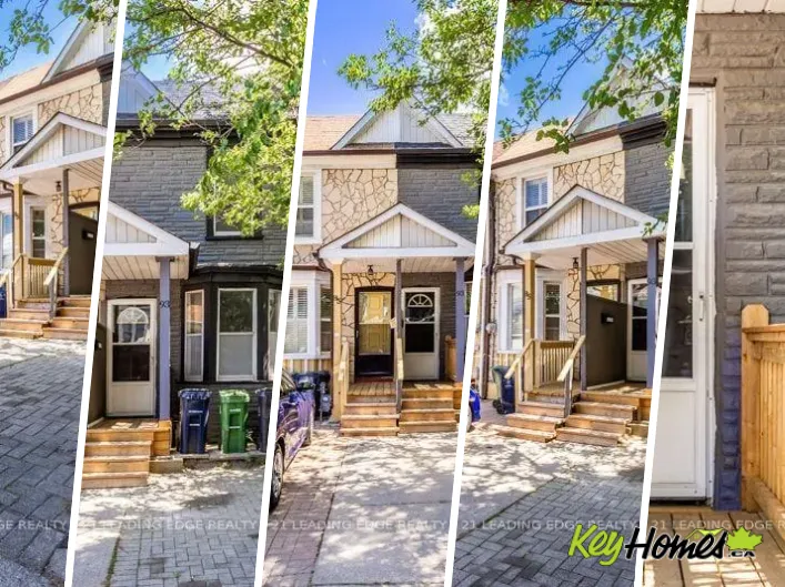 Row / Townhouse for sale: 93 MURIEL AVENUE N, Toronto