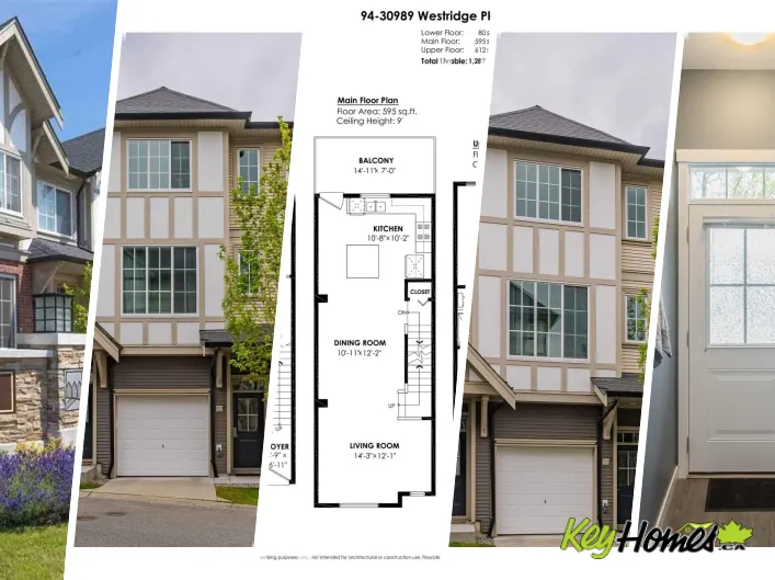 Row / Townhouse for sale: 94 30989 WESTRIDGE PLACE, Abbotsford