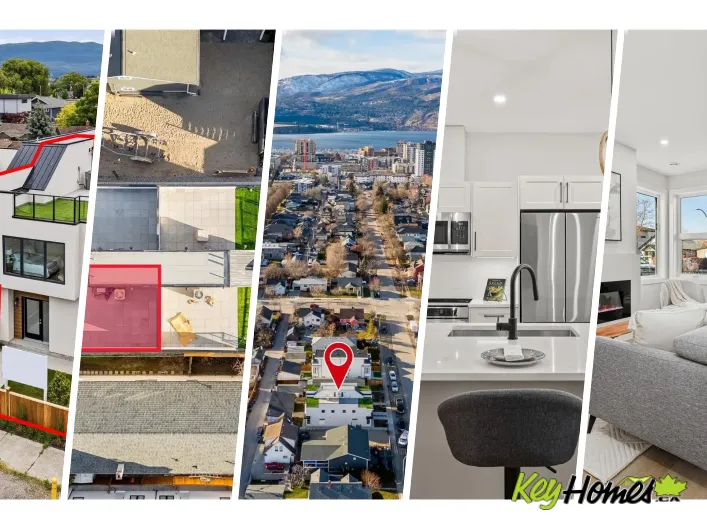 Row / Townhouse for sale: 943 Fuller Avenue Unit# 2, Kelowna