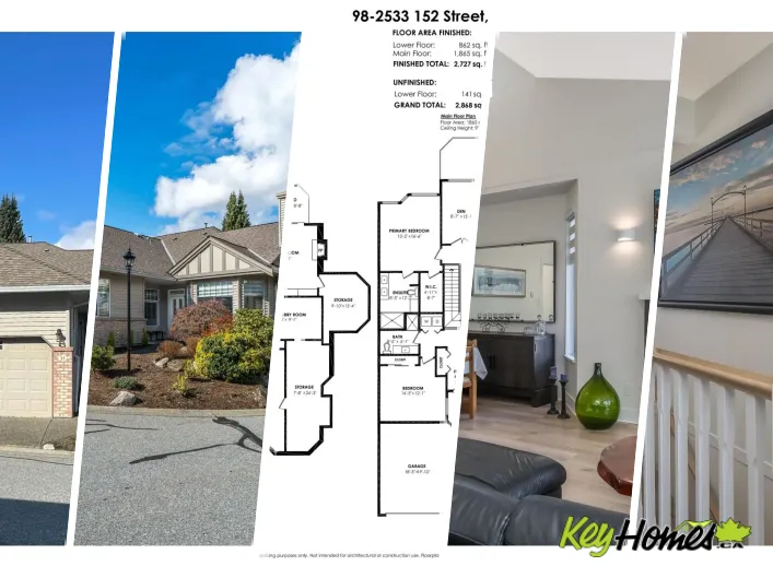 Row / Townhouse for sale: 98 2533 152 STREET, Surrey
