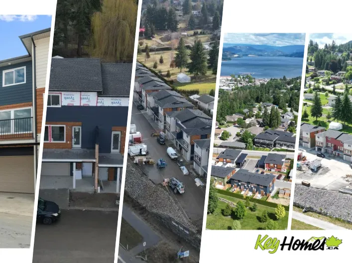 Row / Townhouse for sale: 981 12 Street SE Unit# 37, Salmon Arm