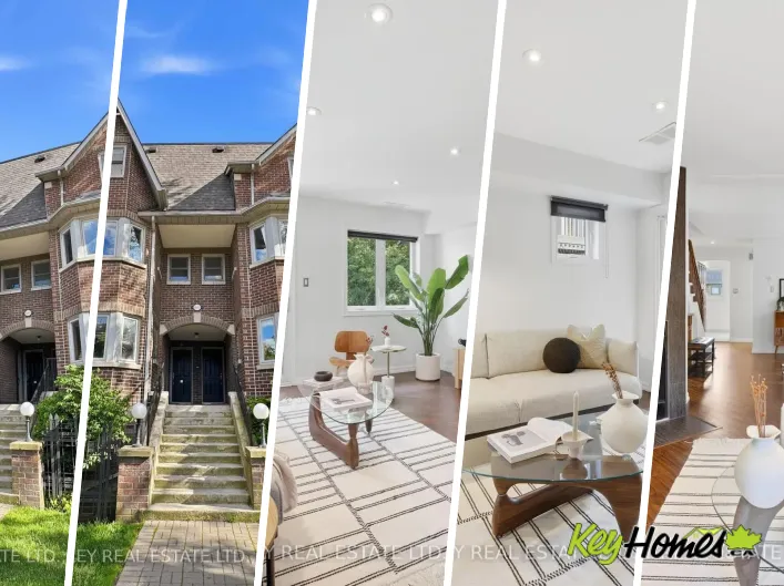 Row / Townhouse for sale: B - 889 ADELAIDE STREET W, Toronto