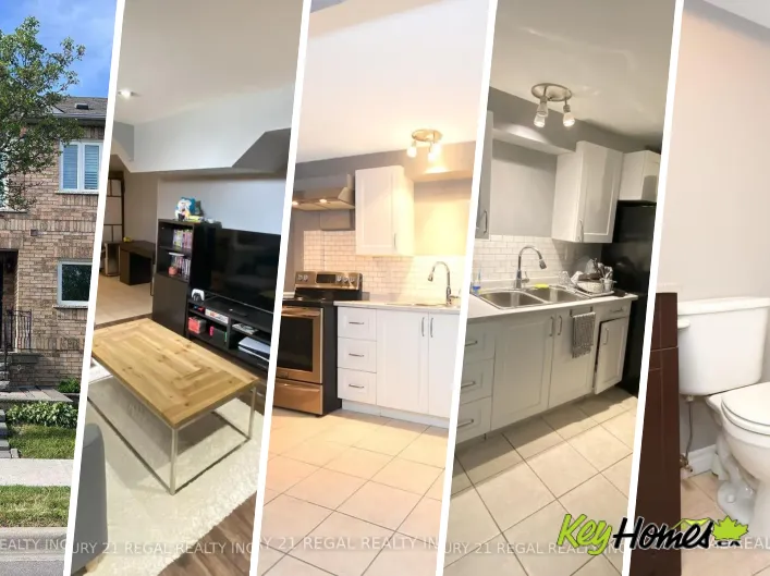 Row / Townhouse for rent: BASEMENT - 25 MONTE CARLO DRIVE, Vaughan