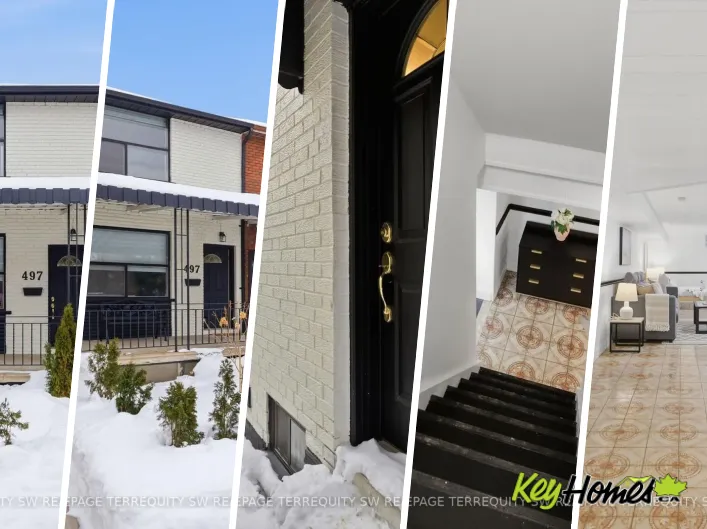House for rent: BSMT - 497 OSSINGTON AVENUE, Toronto