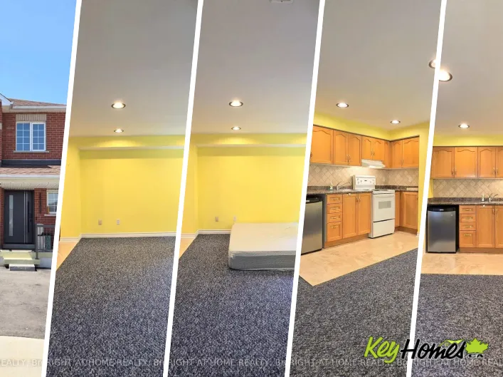 Row / Townhouse for rent: BSMT - 65 MARE CRESCENT, Toronto