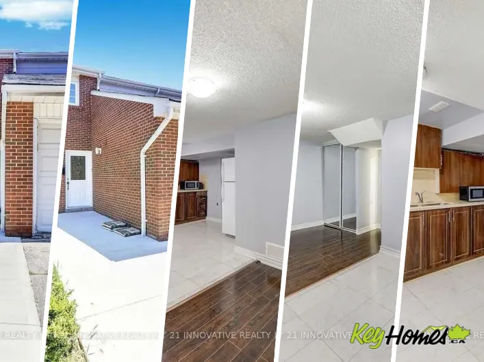 Row / Townhouse for rent: BSMT - 7 SACHEMS PLACE, Toronto