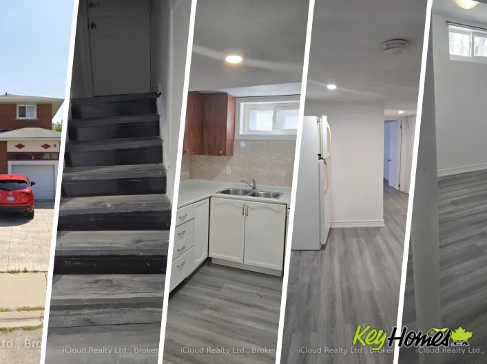 House for rent: BSMT - 8 YORK STREET, Mississauga