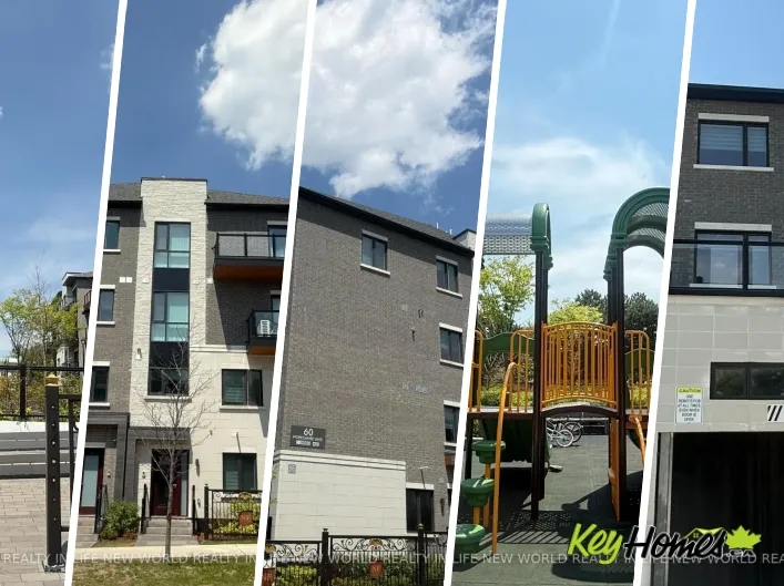 Row / Townhouse for sale: C319 - 60 MORECAMBE GATE, Toronto