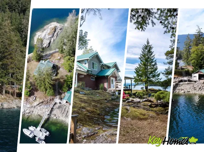 House for sale: DL6129 NELSON ISLAND, Pender Harbour