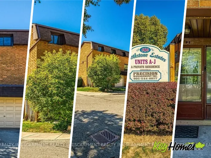Row / Townhouse for sale: F8 - 500 STONE CHURCH ROAD W, Hamilton
