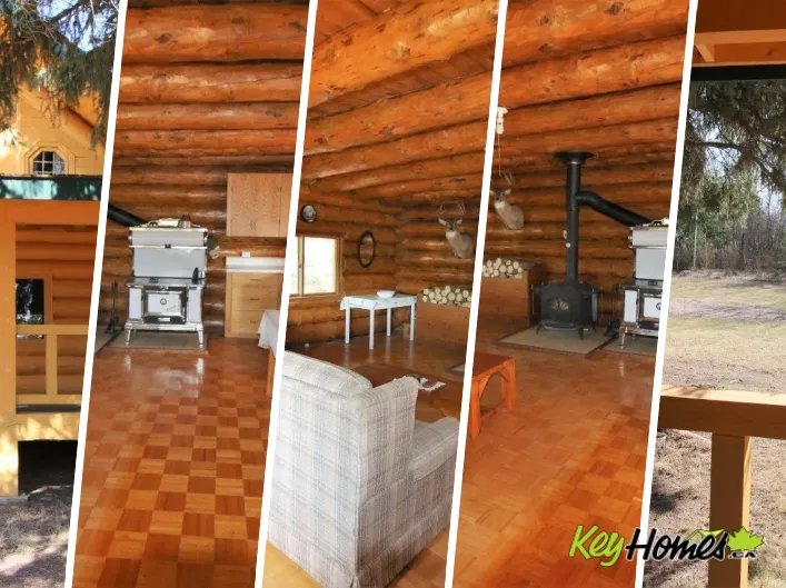 House for sale: Log Cabin-Bapaume-RM of Spiritwood, Spiritwood Rm No. 496
