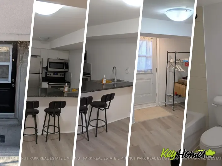 Row / Townhouse for rent: LOWER - 2823 ST CLAIR AVENUE E, Toronto