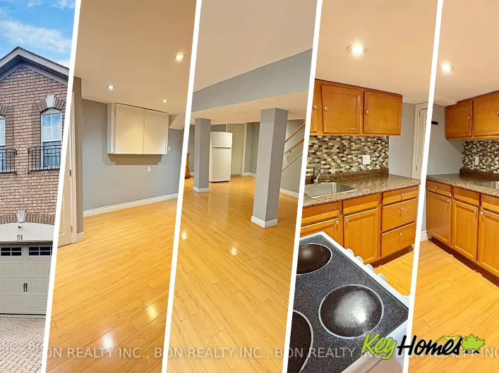 House for rent: LOWER - 91 RIDGEWAY COURT, Vaughan
